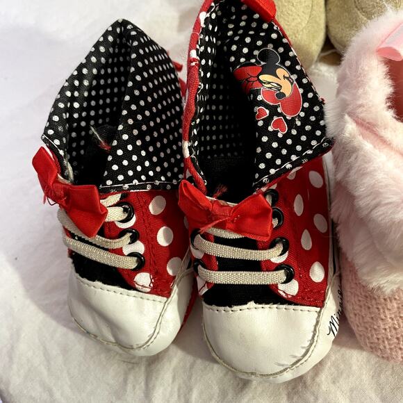 Lot of 5 pair Baby Shoes Minnie Mouse, Stepping Stones, Teeny toes CHP Plus - Picture 4 of 12